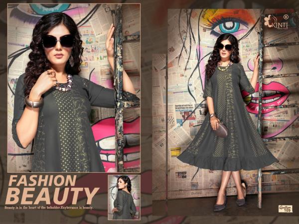 kinti Spectrum-Rayon-Fancy-Kurti